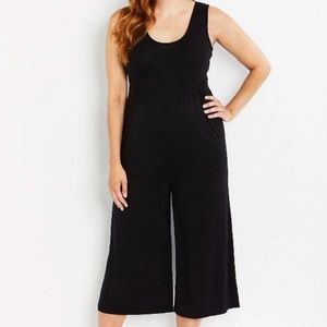 Black maternity jumpsuit medium